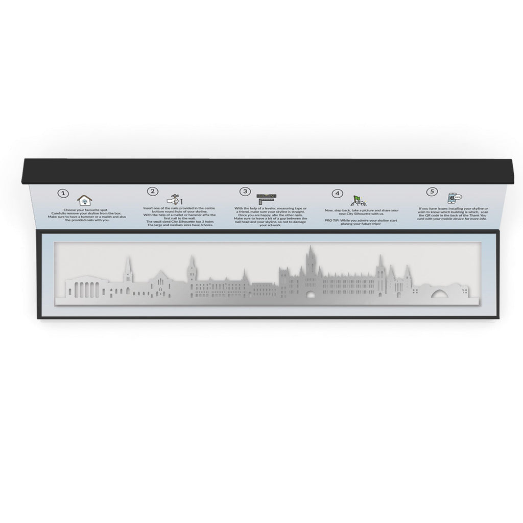 Aberdeen - Siluet City Silhouettes SkylineSGDABDSGDABDSmall - 23.6 in - 60 cmGoldNo, thank you