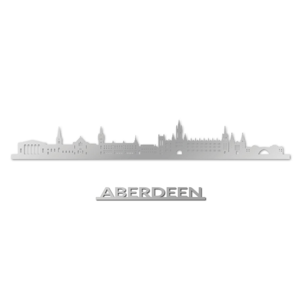 Aberdeen - Siluet City Silhouettes SkylineSGDABDSGDABDSmall - 23.6 in - 60 cmGoldNo, thank you