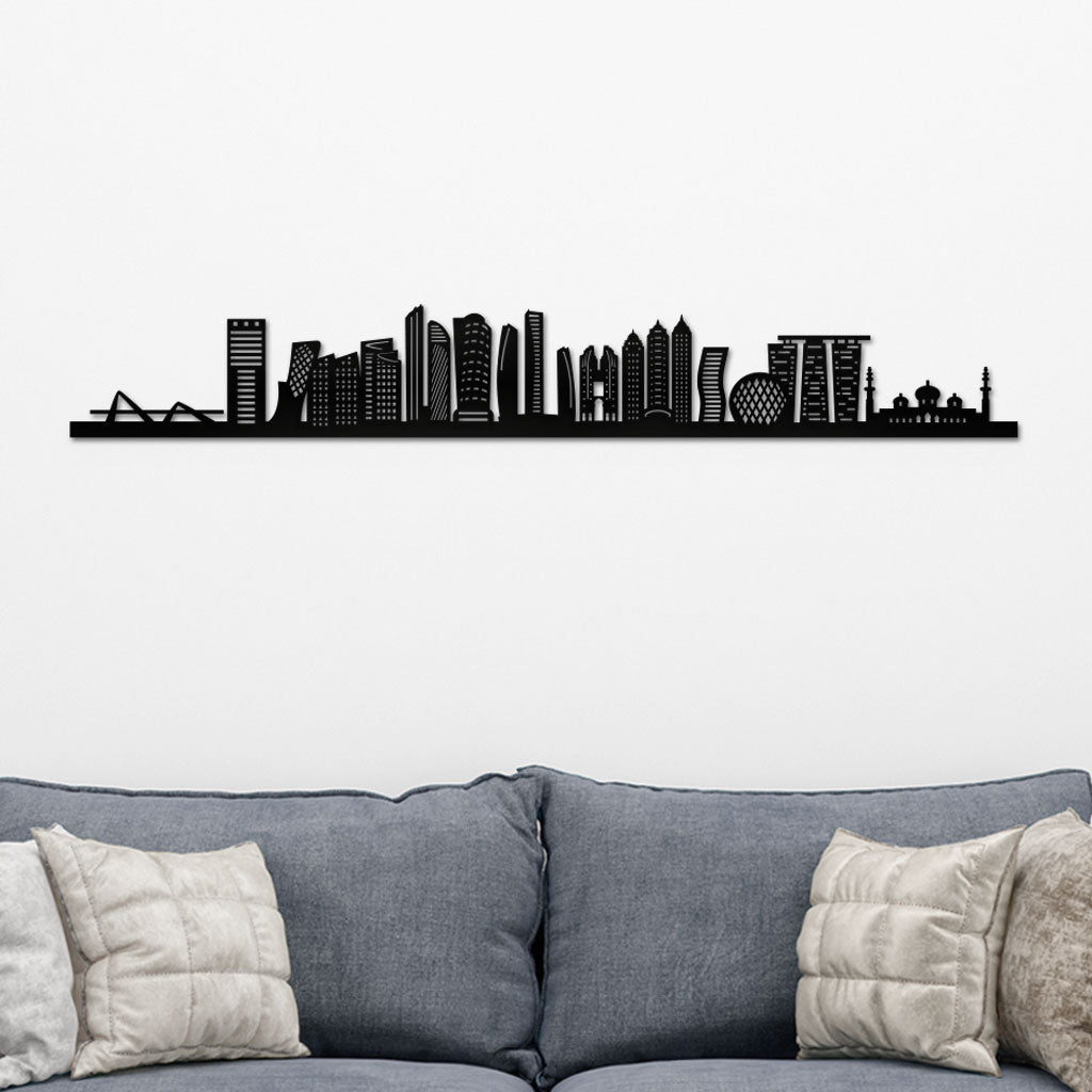 Abu Dhabi - Siluet City SilhouettesSkylineSMB-ABU DHABI-YSMB-ABU DHABI-YSmallYes