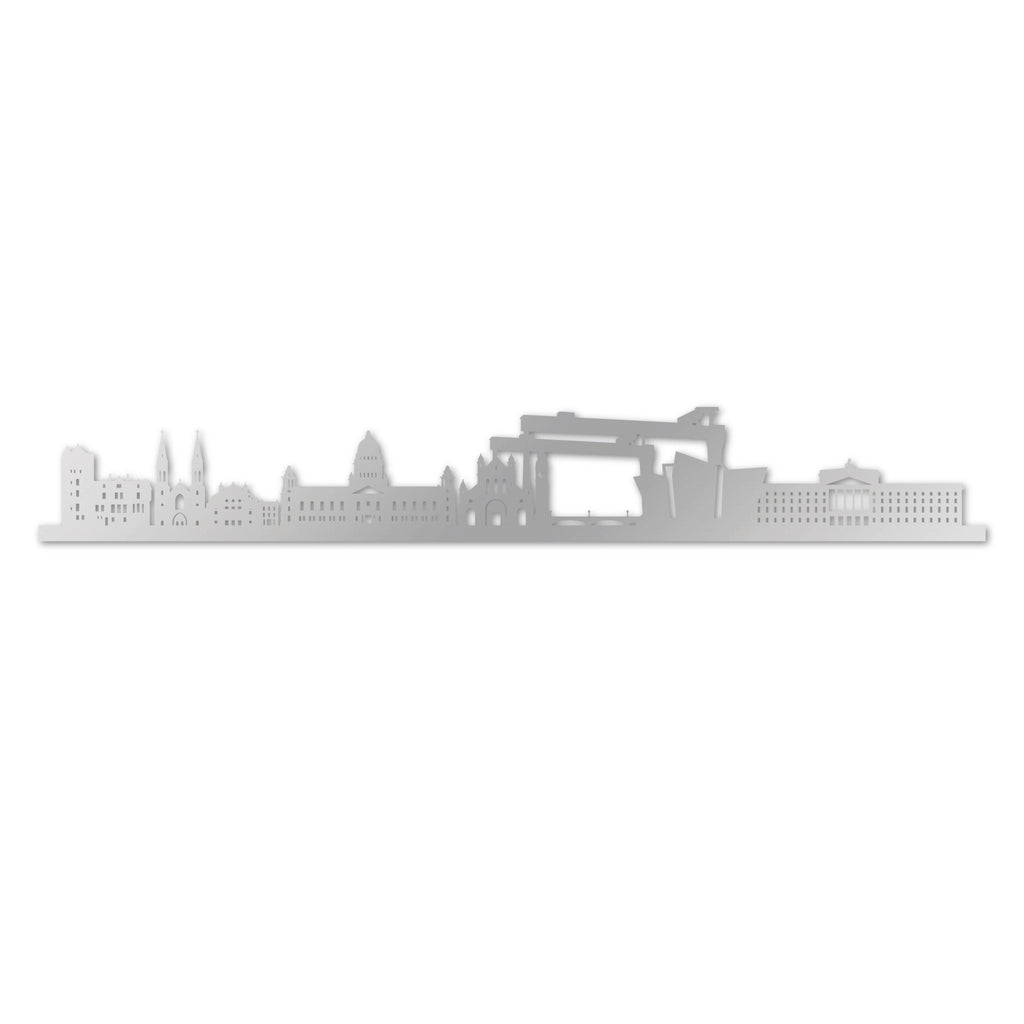 Belfast - Siluet City Silhouettes SkylineSSLBELSSLBELSmall - 23.6 in - 60 cmSilverNo, thank you
