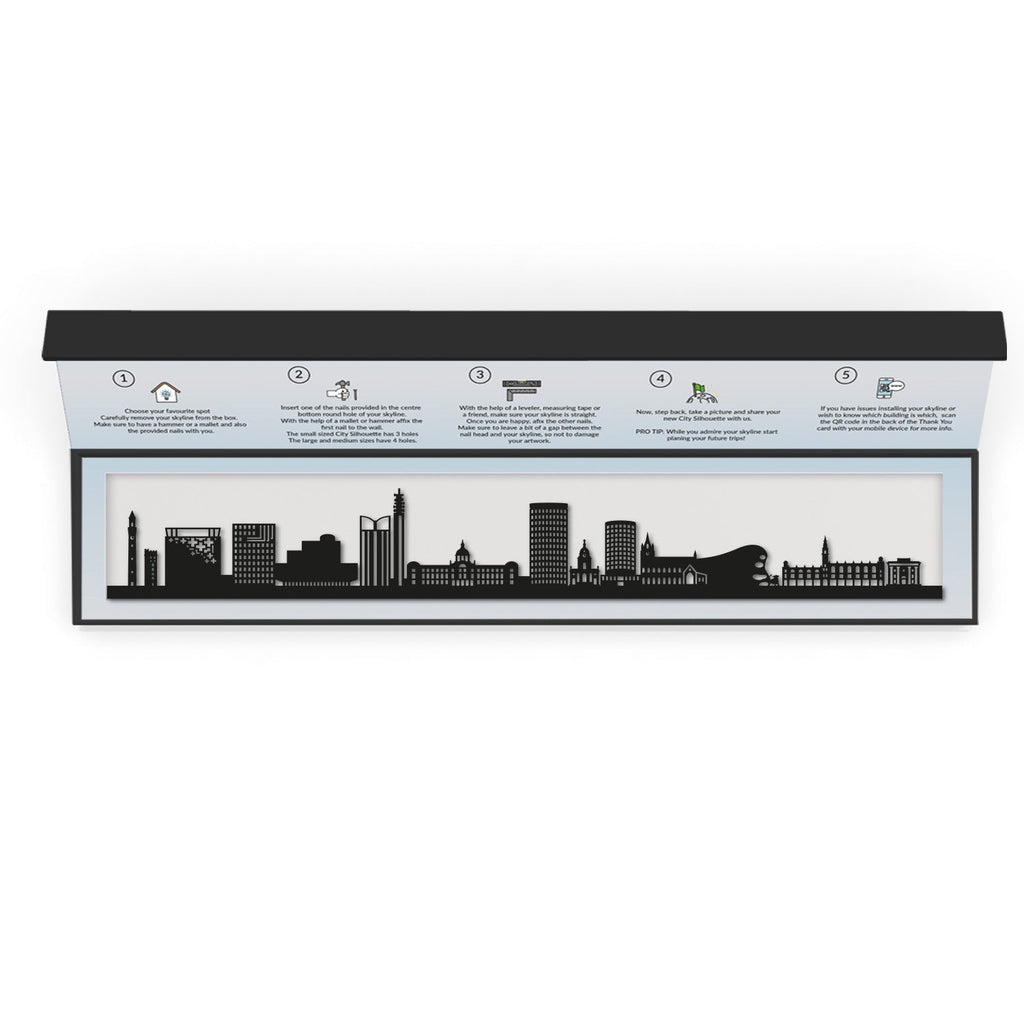 Birmingham - Siluet City Silhouettes SkylineSMBBIR - YSMBBIR - YSmall - 23.6 in - 60 cmBlackYes, please