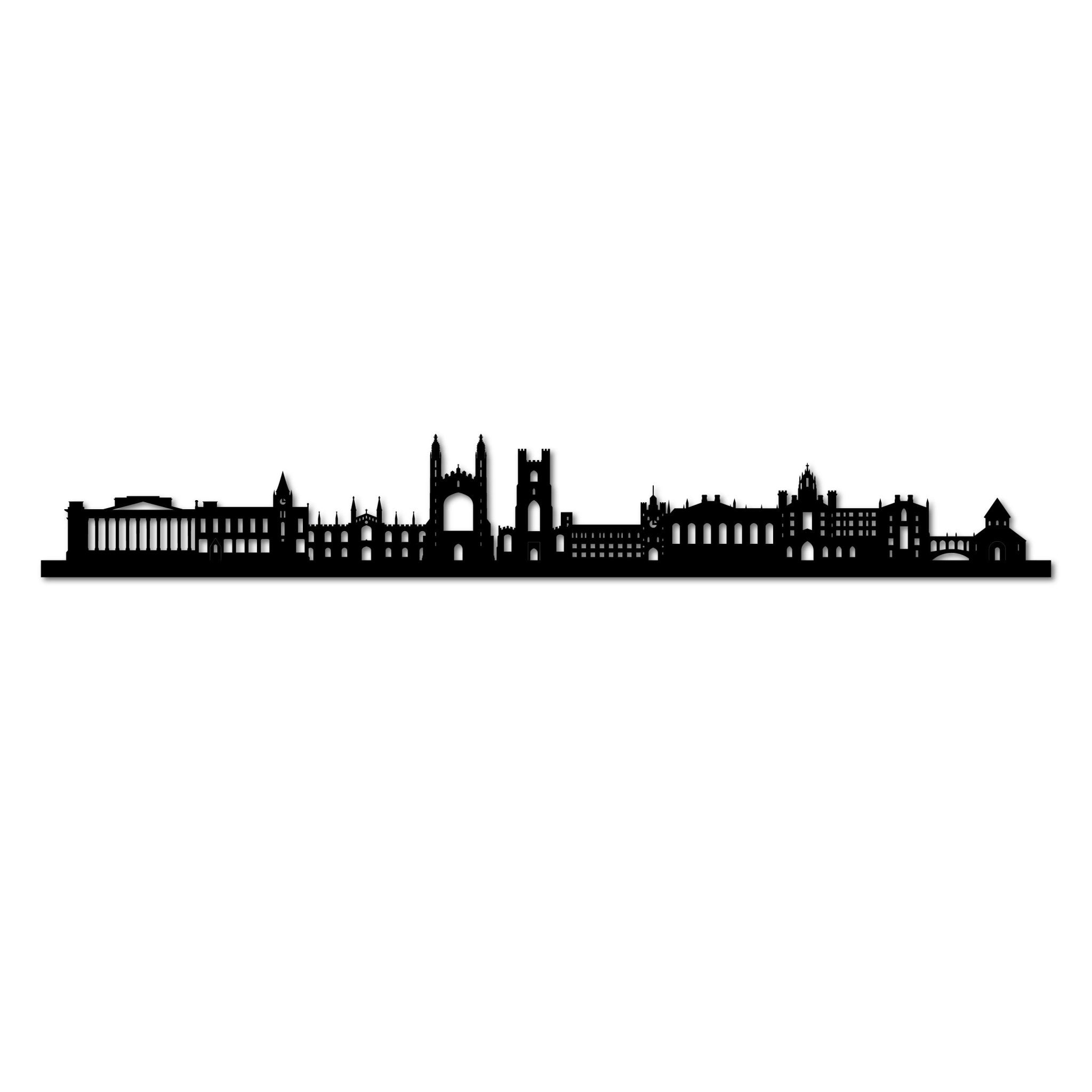 Cambridge - Siluet City Silhouettes SkylineSMBCAMSMBCAMSmall - 23.6 in - 60 cmBlackNo, thank you
