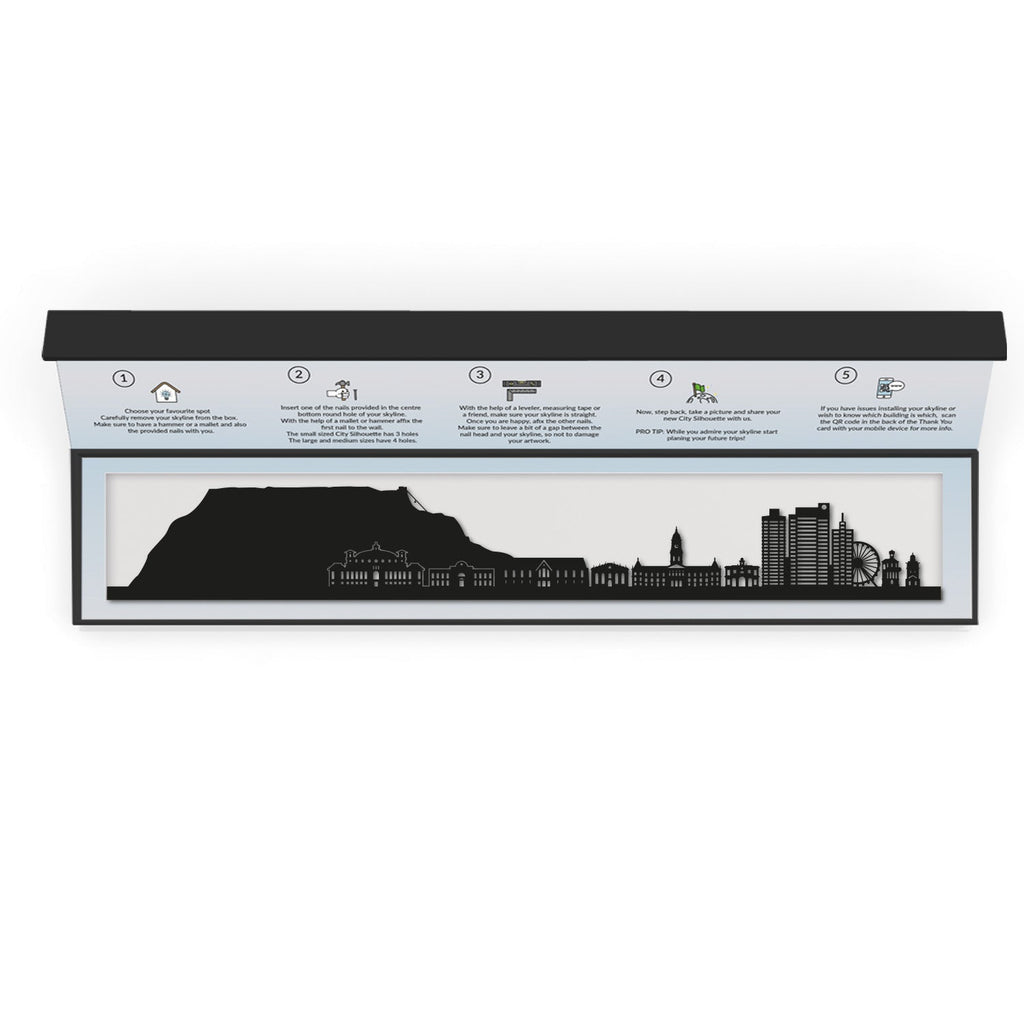 Cape Town - Siluet City Silhouettes SkylineSMBCAP - YSMBCAP - YSmall - 23.6 in - 60 cmBlackYes, please