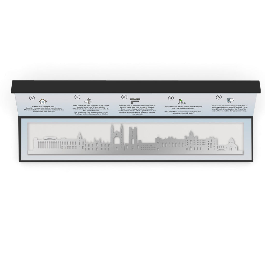 Cape Town - Siluet City Silhouettes SkylineSSLCAP - YSSLCAP - YSmall - 23.6 in - 60 cmSilverYes, please