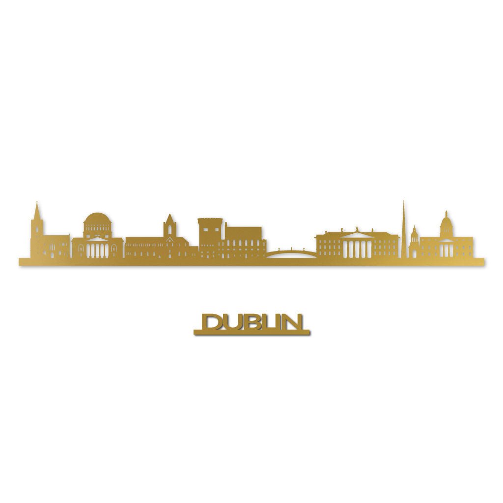 Dublin - Siluet City Silhouettes SkylineSGDDBN - YSGDDBN - YSmall - 23.6 in - 60 cmGoldYes, please