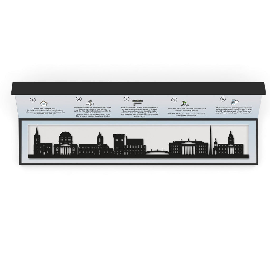 Dublin - Siluet City Silhouettes SkylineSMBDBN - YSMBDBN - YSmall - 23.6 in - 60 cmBlackYes, please