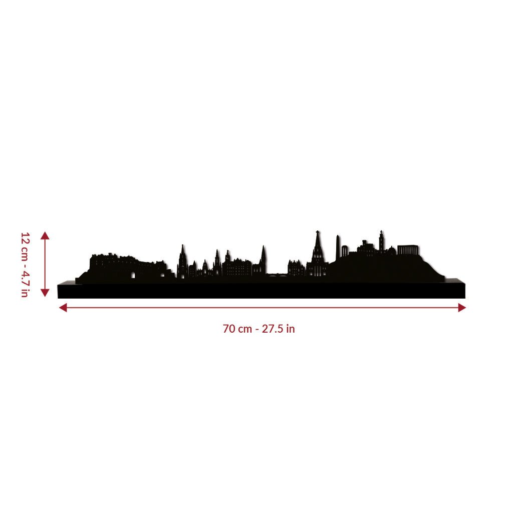 Edinburgh - City Lights - Siluet City Silhouettes LED Wall - artLBXEDBLBXEDB