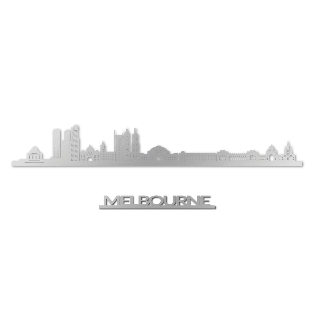 Melbourne - Siluet City Silhouettes SkylineSSLMEL - YSSLMEL - YSmall - 23.6 in - 60 cmSilverYes, please