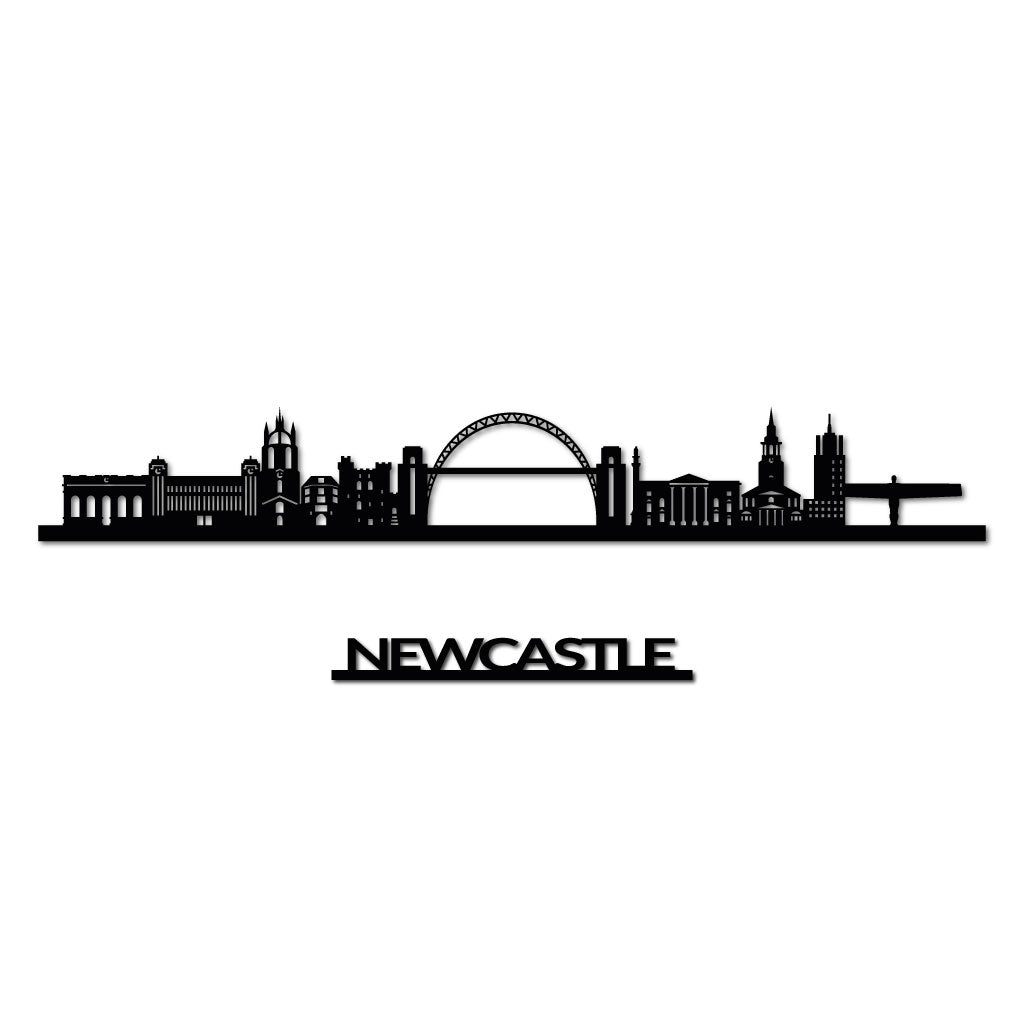 Newcastle - Siluet City Silhouettes SkylineSMBNCE - YSMBNCE - YSmall - 23.6 in - 60 cmBlackYes, please
