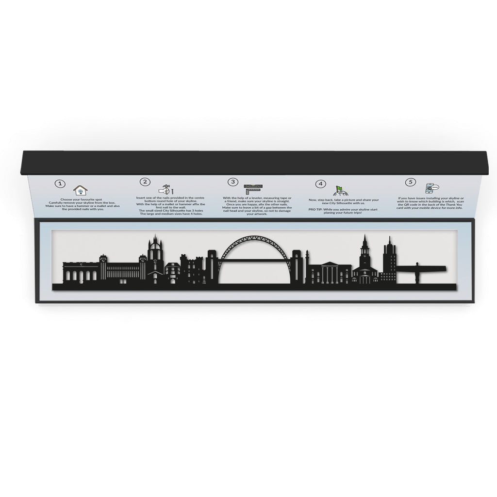 Newcastle - Siluet City Silhouettes SkylineSMBNCE - YSMBNCE - YSmall - 23.6 in - 60 cmBlackYes, please