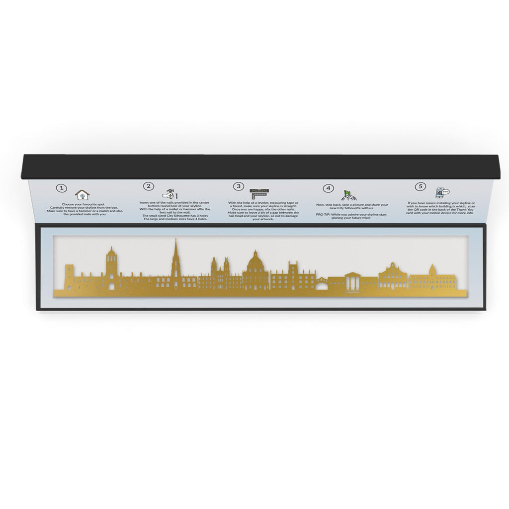 Oxford - Siluet City Silhouettes SkylineSGDOXF - YSGDOXF - YSmall - 23.6 in - 60 cmGoldYes, please