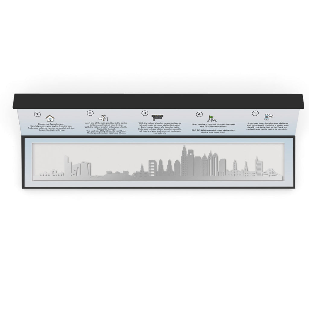 Pittsburgh - Siluet City Silhouettes SkylineSMBPIT - YSMBPIT - YSmall - 23.6 in - 60 cmBlackYes, please