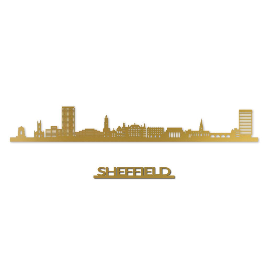 Sheffield - Siluet City Silhouettes SkylineSGDSHE - YSGDSHE - YSmall - 23.6 in - 60 cmGoldYes, please