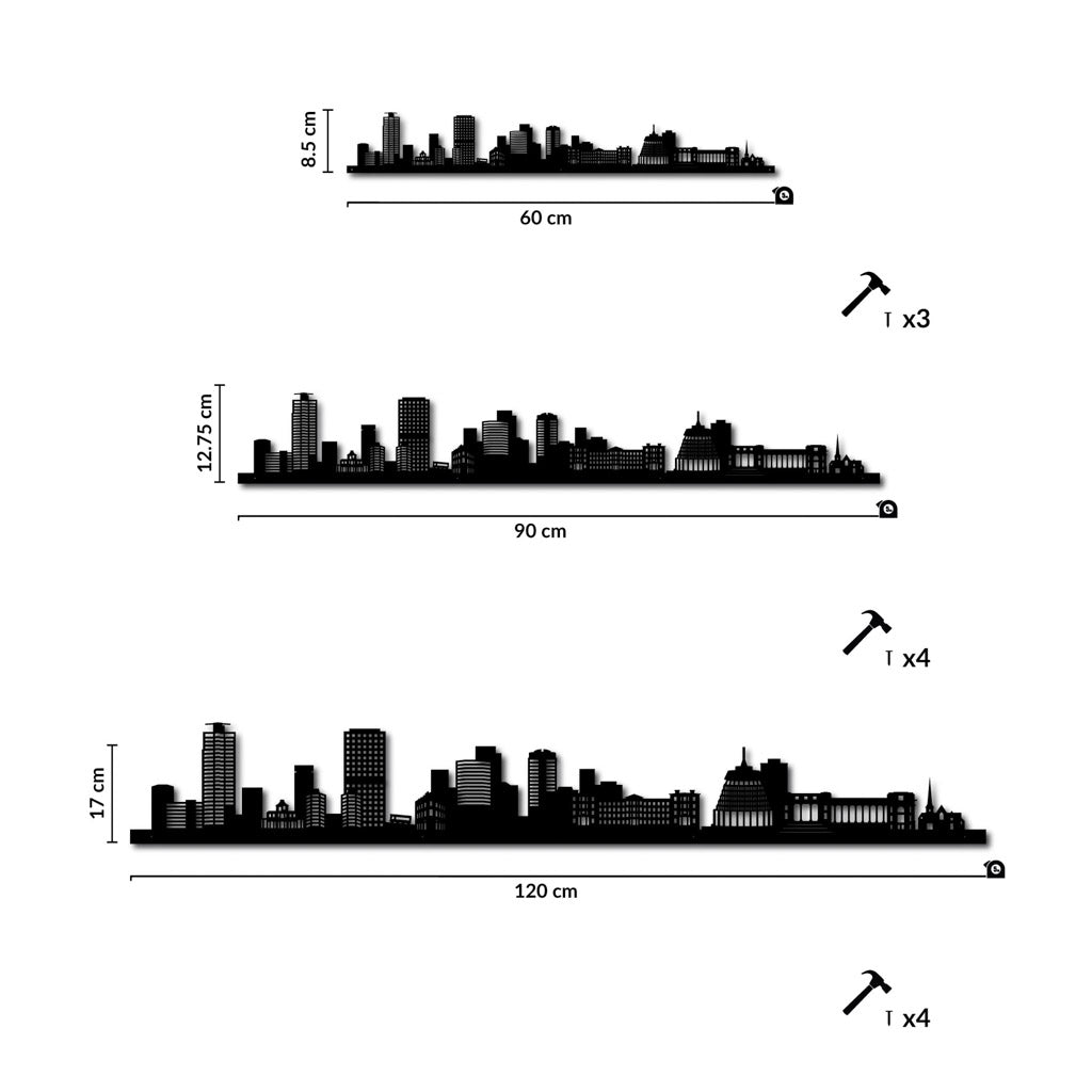 Wellington - Siluet City Silhouettes SkylineSSLWEL - YSSLWEL - YSmall - 23.6 in - 60 cmSilverYes, please