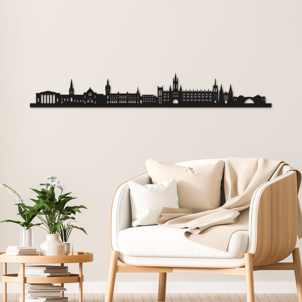 Aberdeen - Siluet City Silhouettes SkylineSMBABDSMBABDSmall - 23.6 in - 60 cmBlackNo, thank you