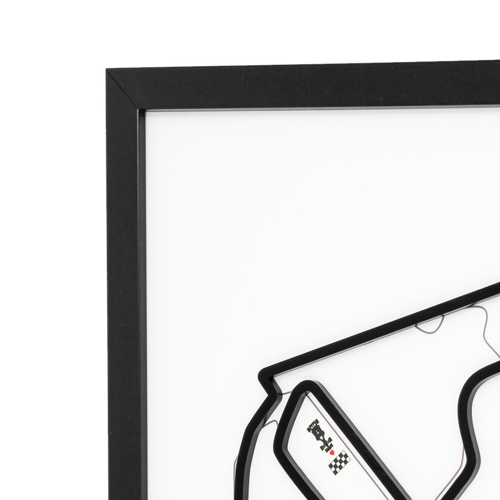 Abu Dhabi Grand Prix - Yas Island - Siluet City Silhouettes Wall artAUHGP3040AUHGP3040