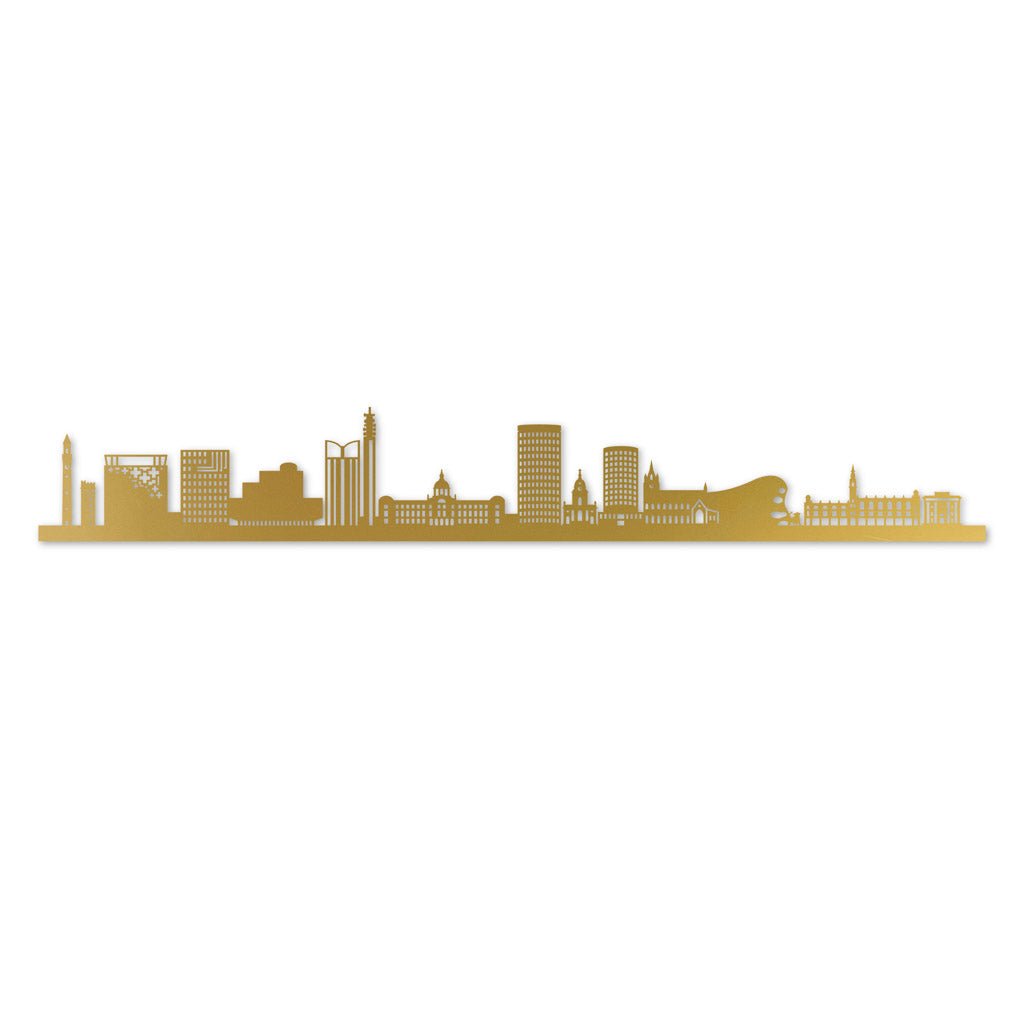 Birmingham - Siluet City Silhouettes SkylineSGDBIRSGDBIRSmall - 23.6 in - 60 cmGoldNo, thank you