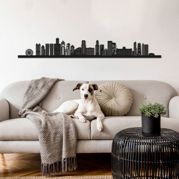 Chicago - Siluet City Silhouettes SkylineSMBCHISMBCHISmall - 23.6 in - 60 cmBlackNo, thank you