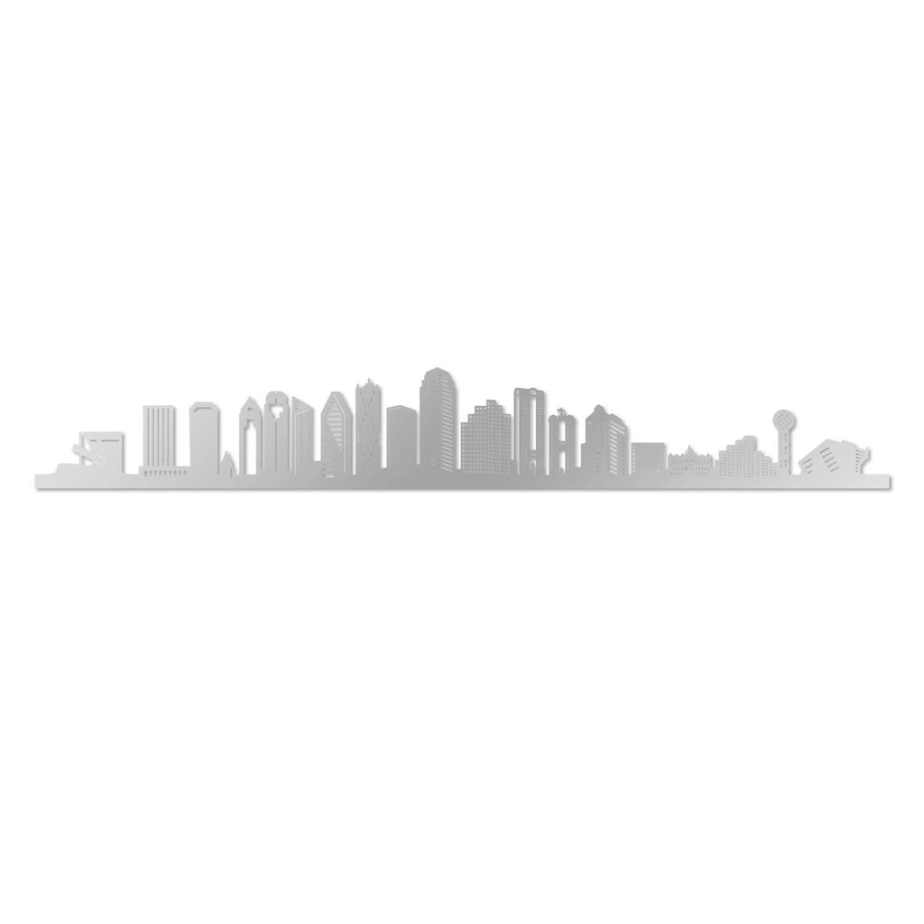Dallas - Siluet City Silhouettes SkylineSSLDTXSSLDTXSmall - 23.6 in - 60 cmSilverNo, thank you