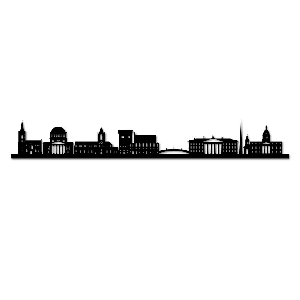 Dublin - Siluet City Silhouettes SkylineSMBDBNSMBDBNSmall - 23.6 in - 60 cmBlackNo, thank you