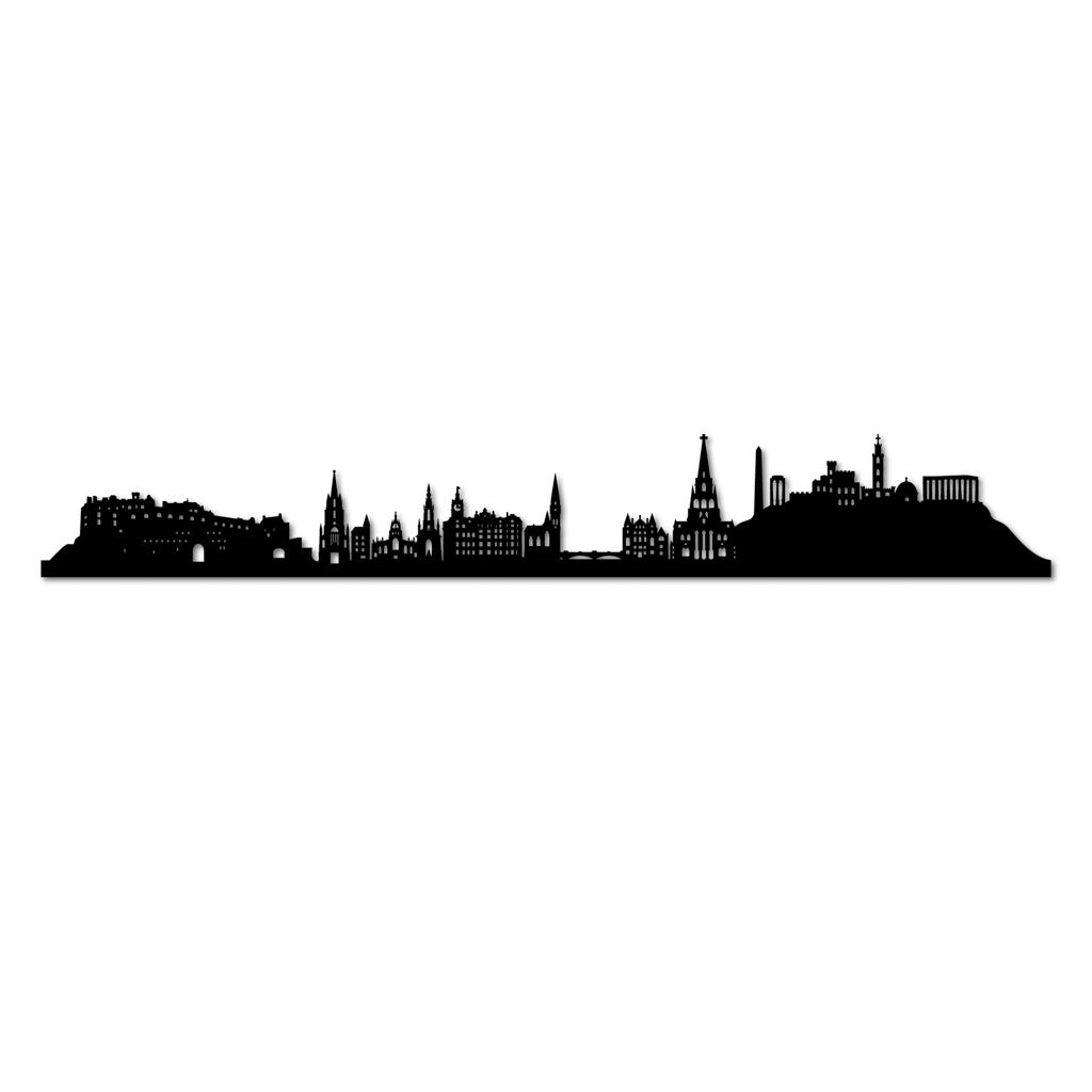 Edinburgh - Siluet City Silhouettes SkylineSMBEDISMBEDISmall - 23.6 in - 60 cmBlackNo, thank you