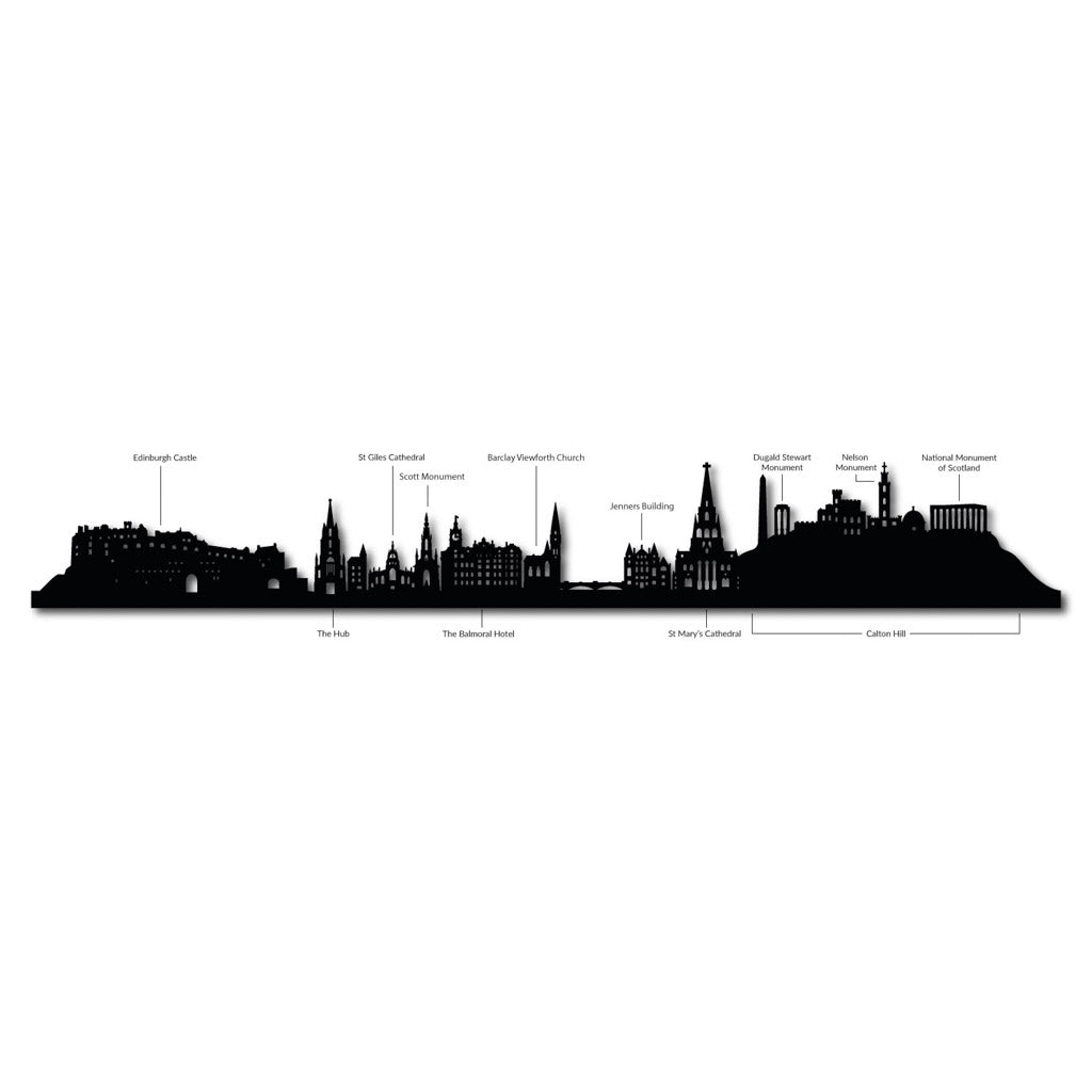 Edinburgh - Siluet City Silhouettes SkylineSSLEDI - YSSLEDI - YSmall - 23.6 in - 60 cmSilverYes, please