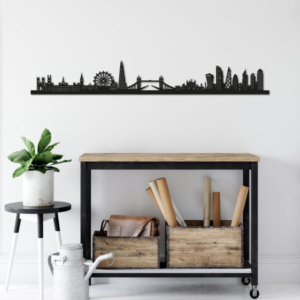 London - Siluet City Silhouettes SkylineSMBLONSMBLONSmall - 23.6 in - 60 cmBlackNo, thank you