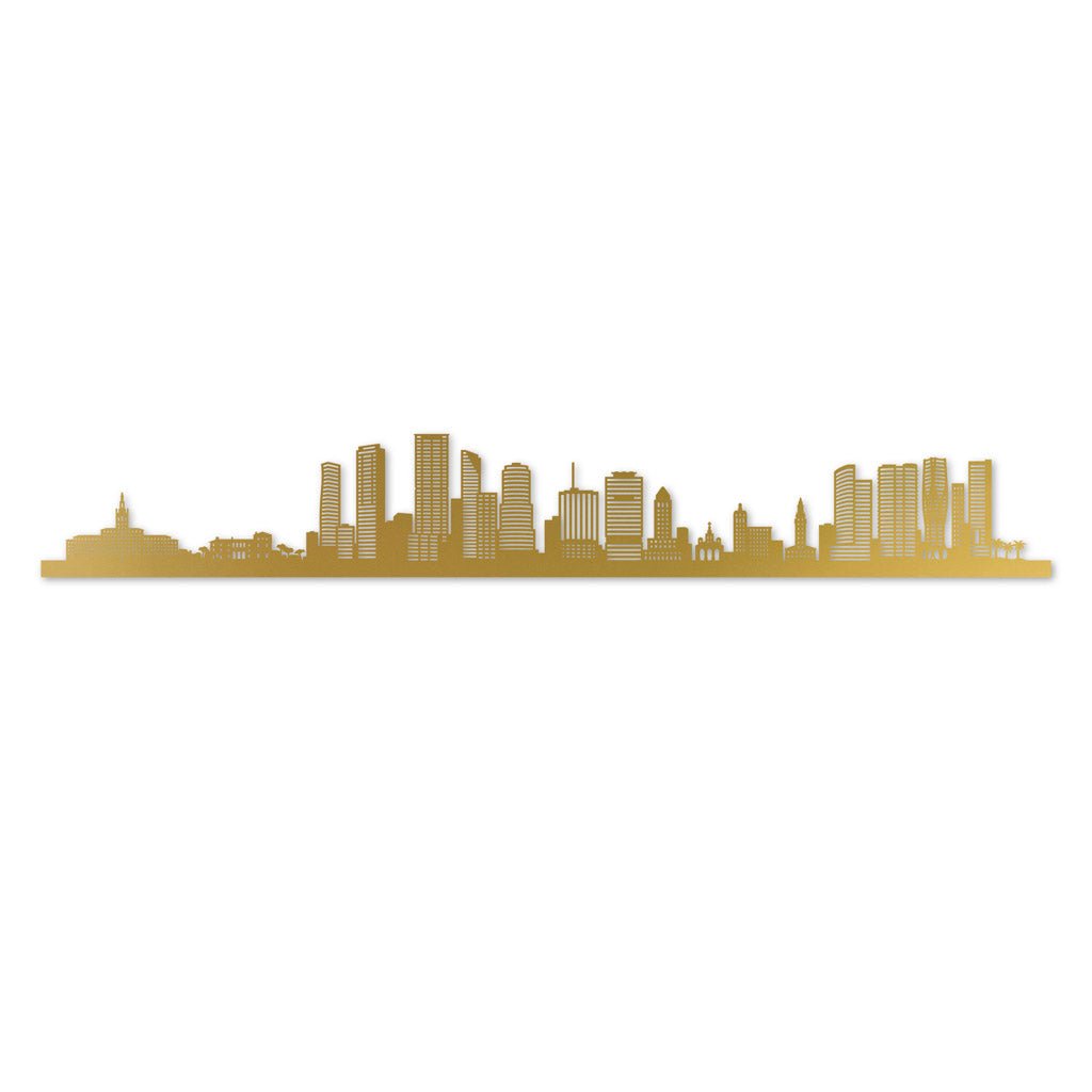 Miami - Siluet City Silhouettes SGDMIASGDMIASmall - 23.6 in - 60 cmGoldNo, thank you