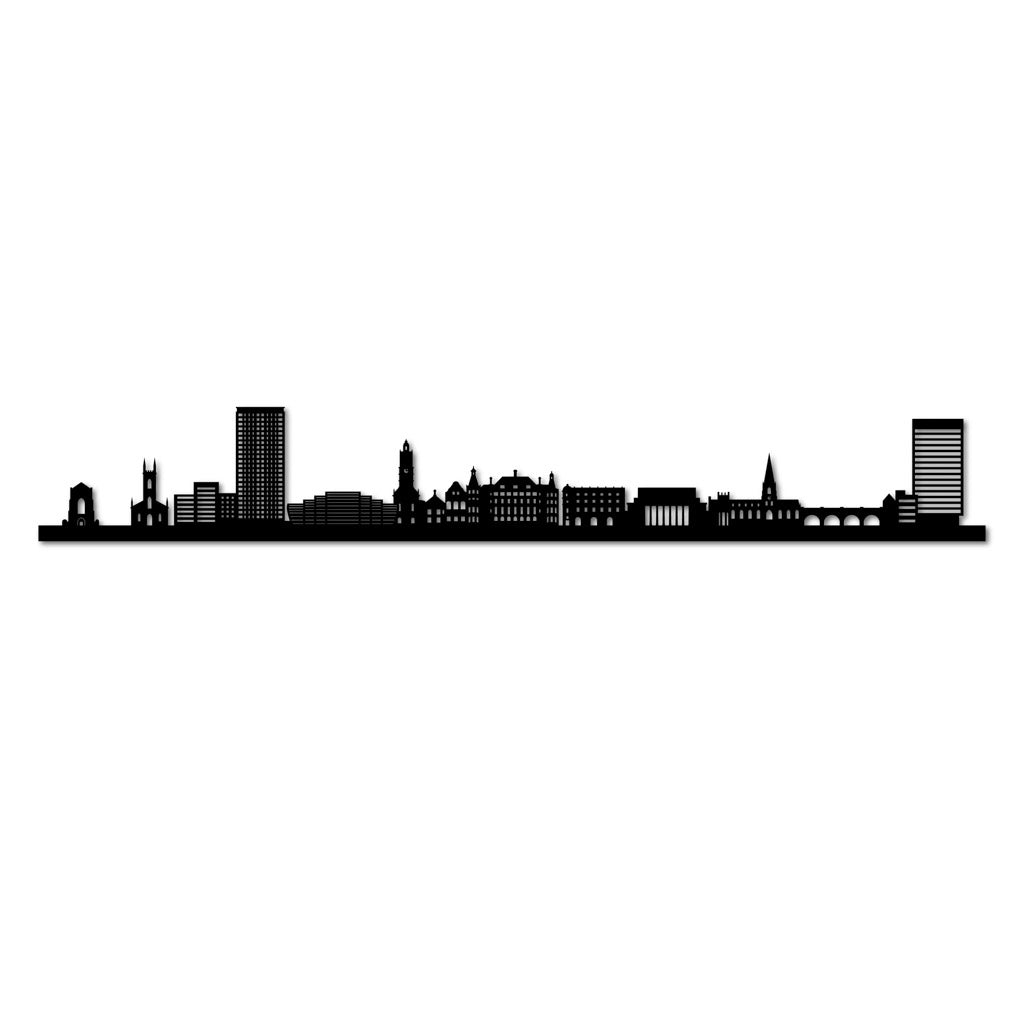 Sheffield - Siluet City Silhouettes SkylineSMBSHESMBSHESmall - 23.6 in - 60 cmBlackNo, thank you