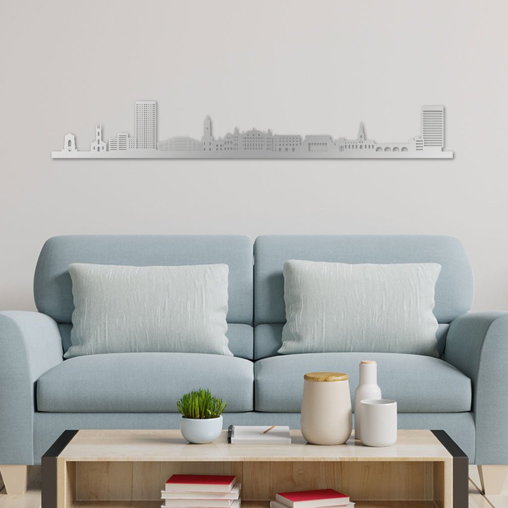 Sheffield - Siluet City Silhouettes SkylineSSLSHESSLSHESmall - 23.6 in - 60 cmSilverNo, thank you