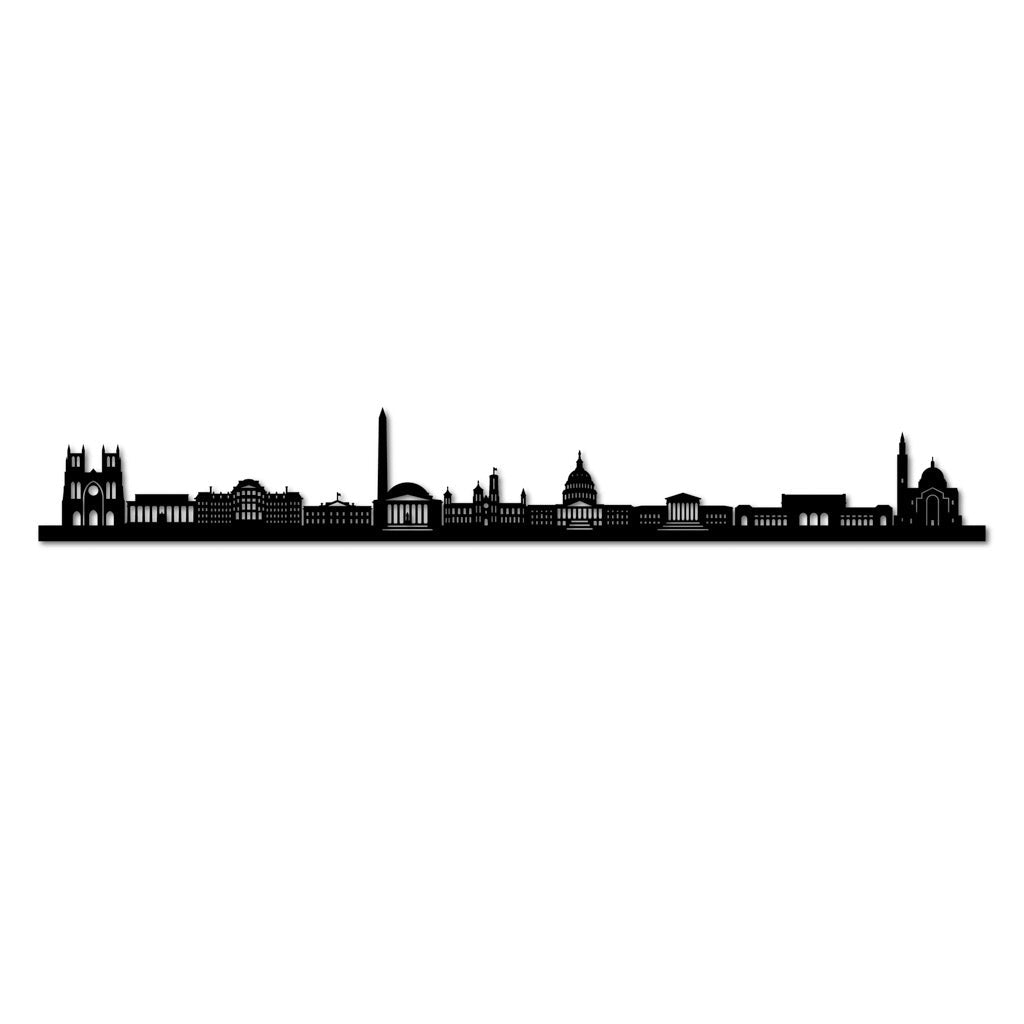Washington DC - Siluet City Silhouettes SkylineSMBWASSMBWASSmall - 23.6 in - 60 cmBlackNo, thank you