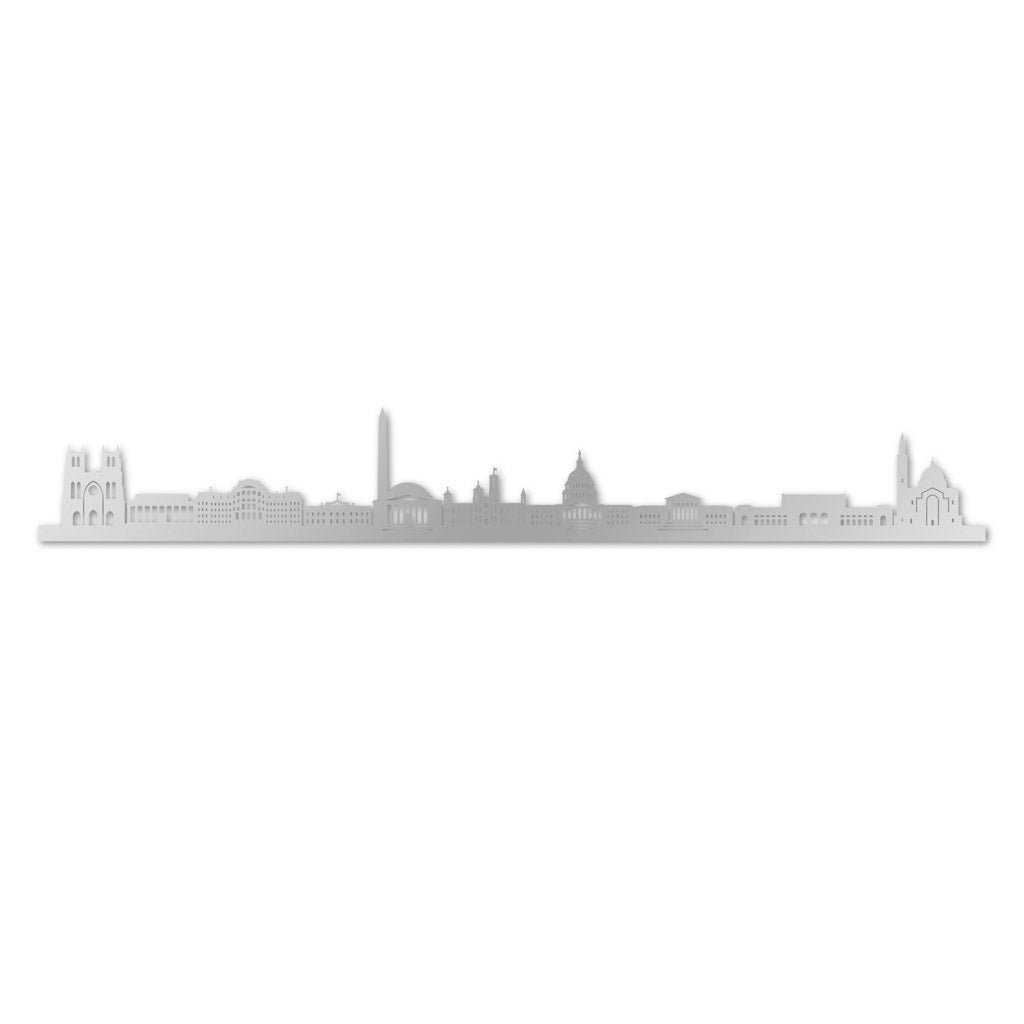 Washington DC - Siluet City Silhouettes SkylineSSLWASSSLWASSmall - 23.6 in - 60 cmSilverNo, thank you
