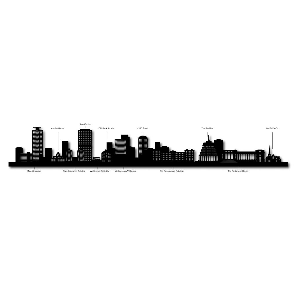 Wellington - Siluet City Silhouettes SkylineSSLWEL - YSSLWEL - YSmall - 23.6 in - 60 cmSilverYes, please